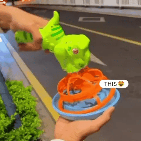 Dinosaur Bubble Gun