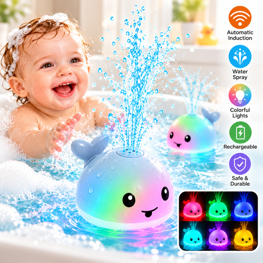 Rechargeable Light-Up Bath Toy