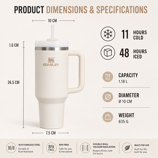 Insulated Stainless Steel Tumbler - Electroplating