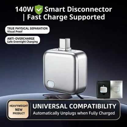 🛡️🔋 Protect Your Battery While You Sleep — Smart Auto Shut-Off at 100% Charge