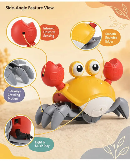 Escape Crab Toy with Obstacle Sensor - Crawling
