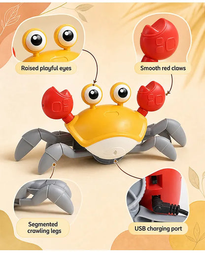 Escape Crab Toy with Obstacle Sensor - Crawling