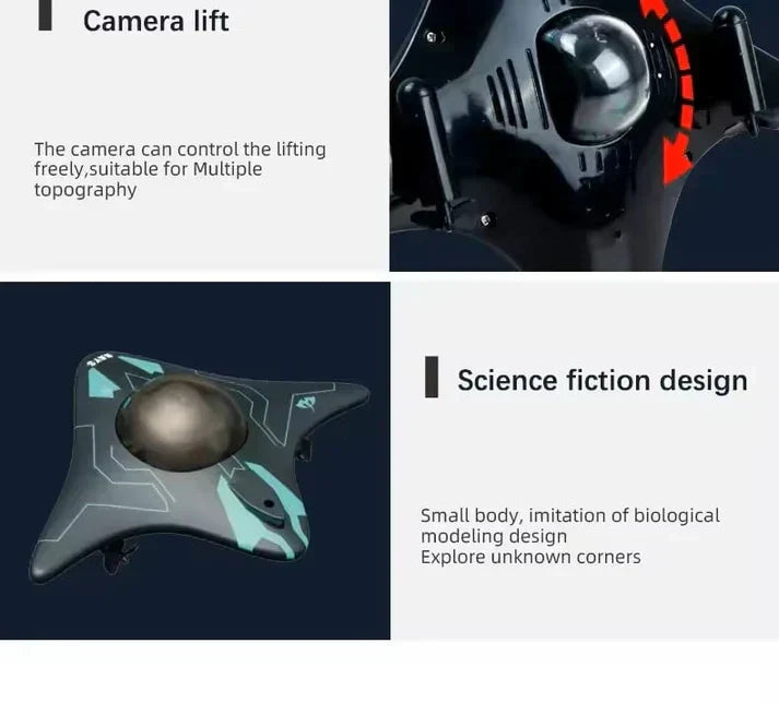 50% off this week! 🎉🎉 MantaVision – The app-controlled surface drone for exploring bodies of water