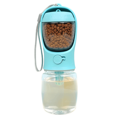 2-In-1 Portable Dog Water Bottle & Food Storage Container