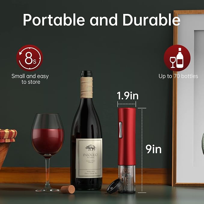 Electric Wine Opener Set