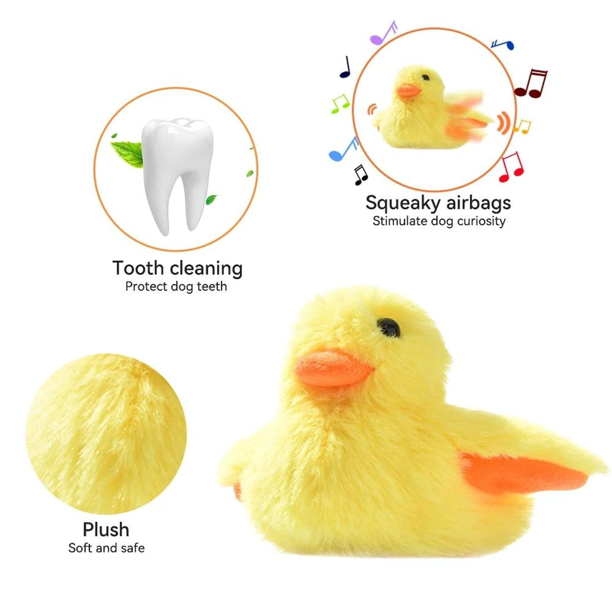 Interactive Electric Duck Toy for Cats