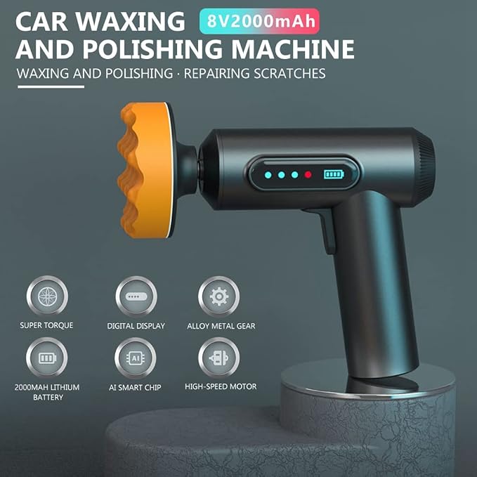 Wireless Electric Car Polishing Machine