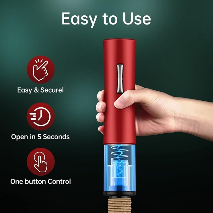 Electric Wine Opener Set