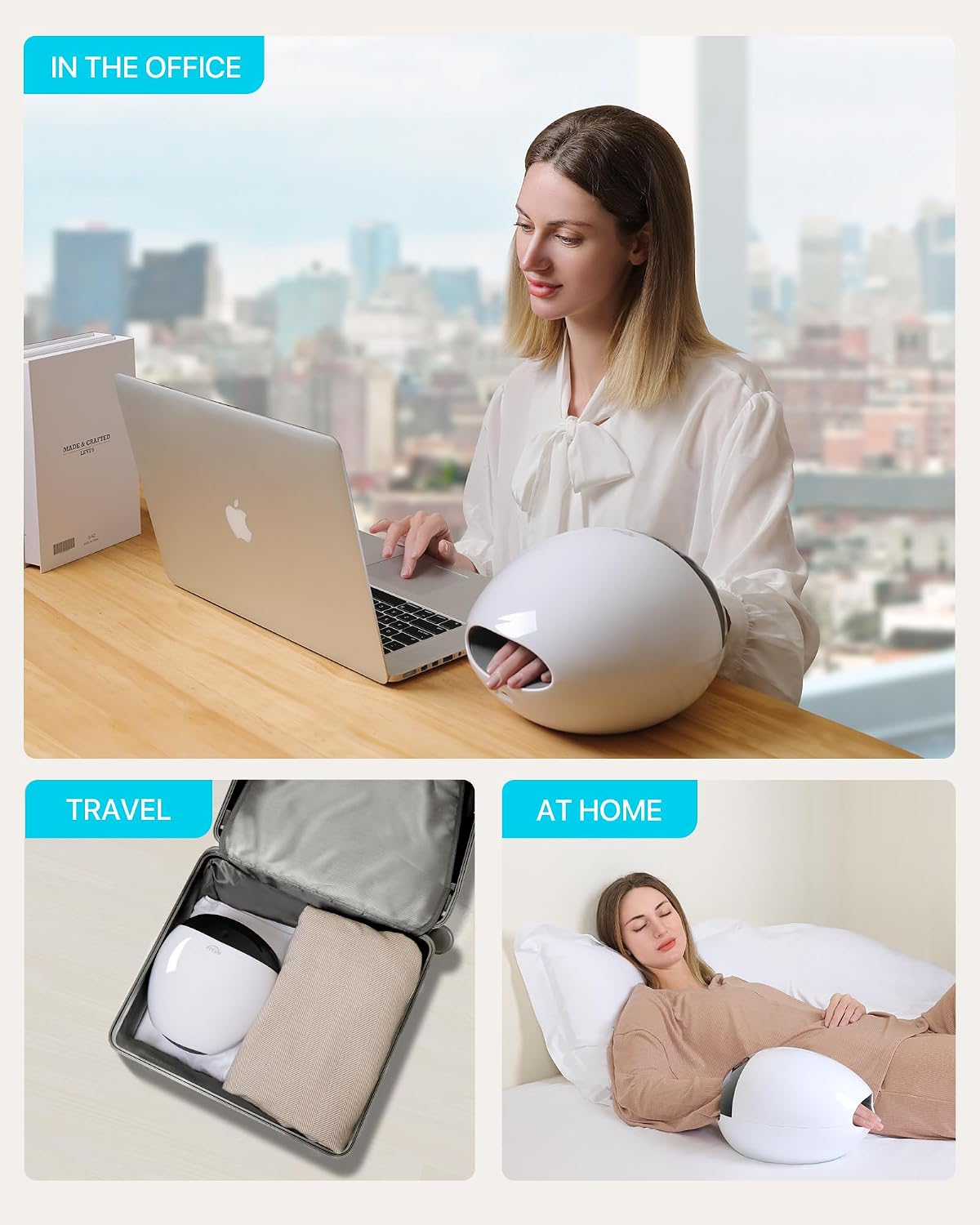 Rechargeable Hand Massager - Portable
