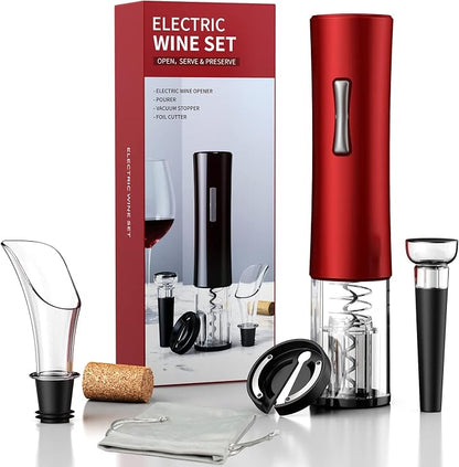 Electric Wine Opener Set