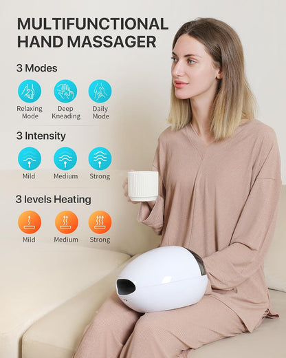 Rechargeable Hand Massager - Portable