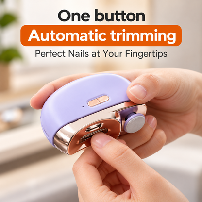 2 in 1 Electric Nail Clipper with Polisher