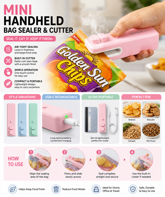 Portable Mini Bag Sealing Machine