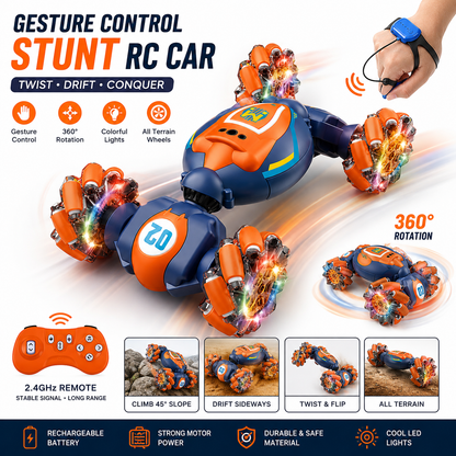 Gesture Sensing RC Stunt Car
