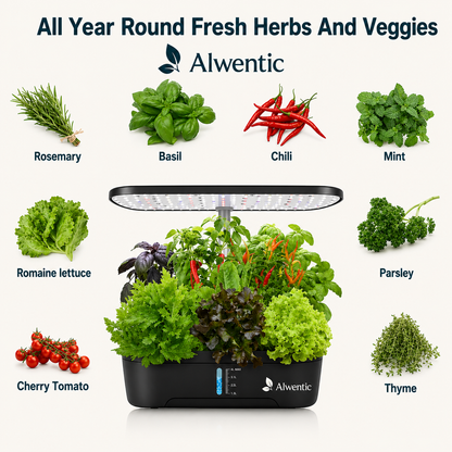 12 Pods Hydroponics Growing System