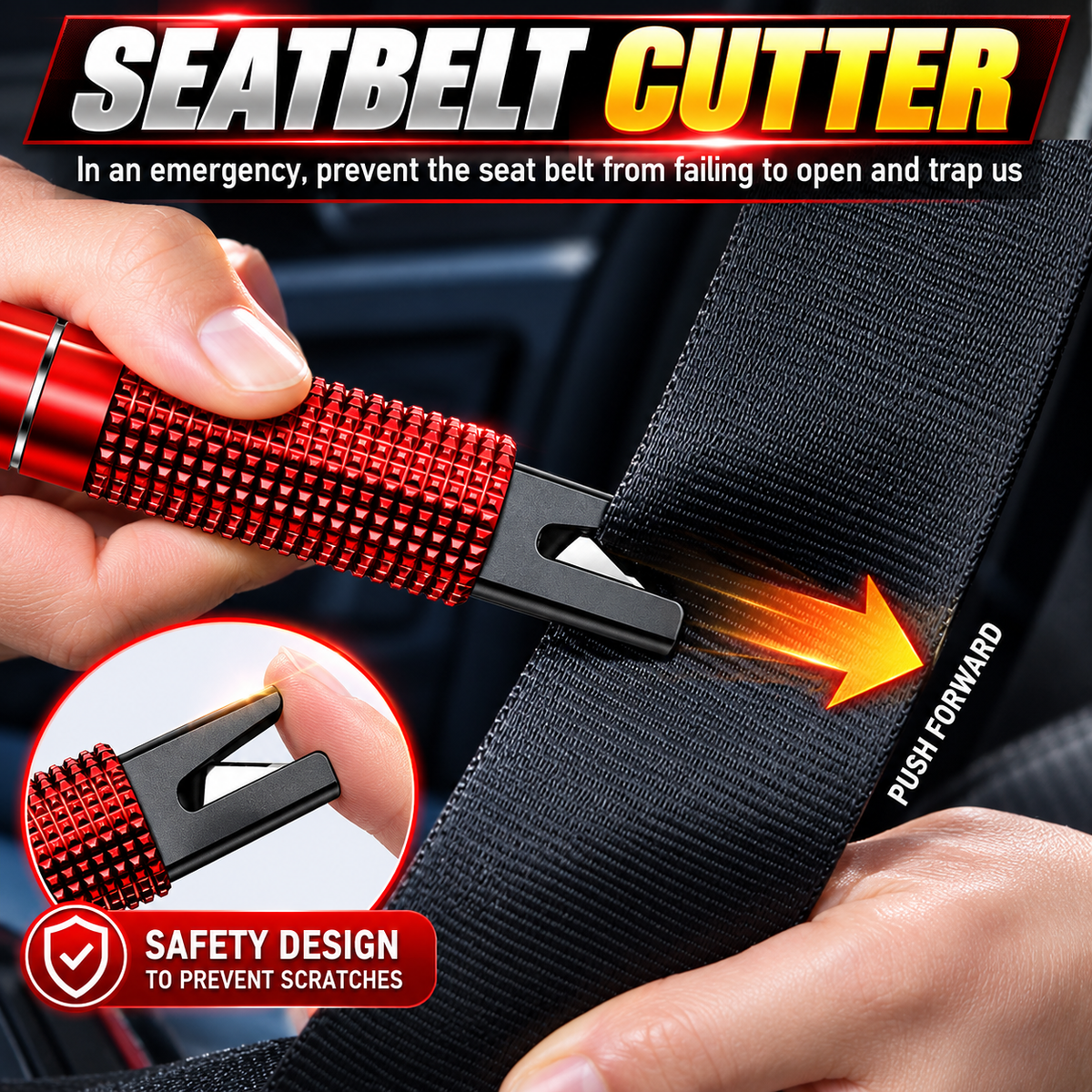 Safe Hammer Glass Breaker