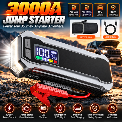 3000A Jump Starter