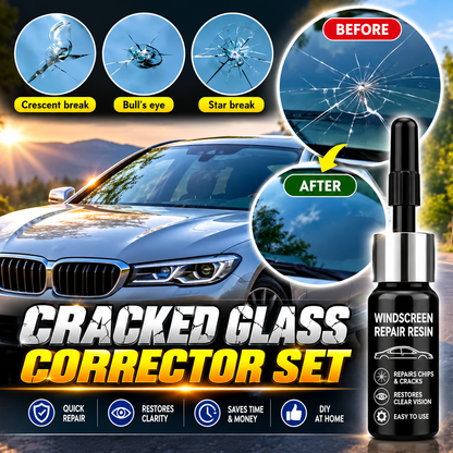Car glass window liquid nano repair kit