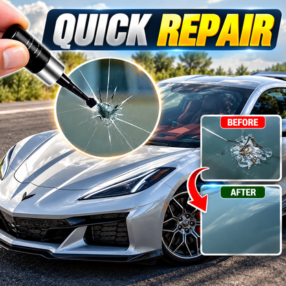 Car glass window liquid nano repair kit