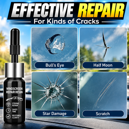 Car glass window liquid nano repair kit