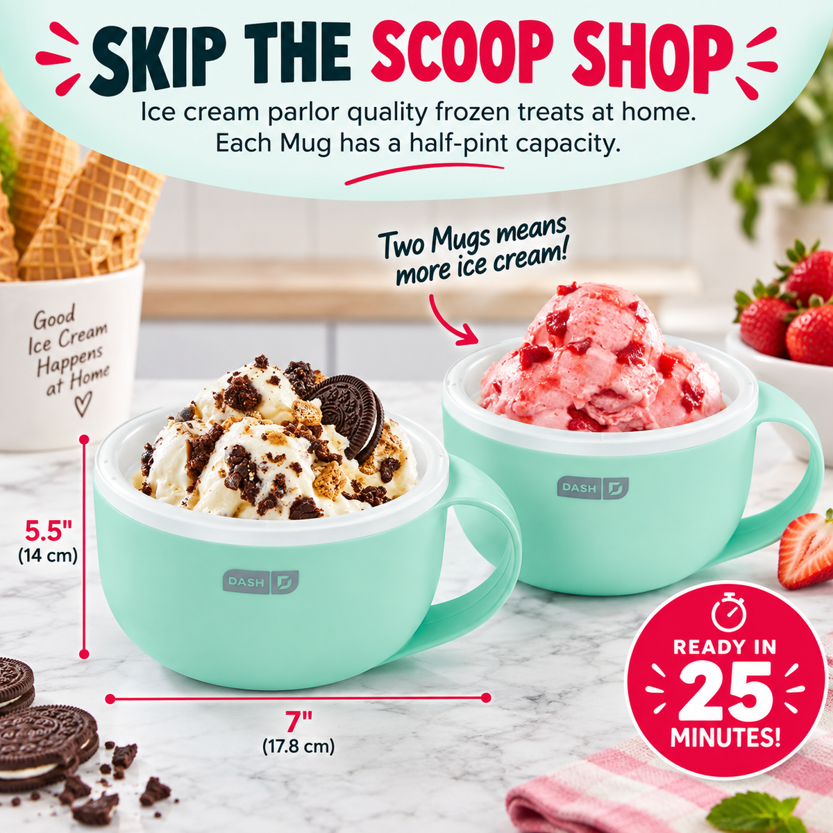My Mug Ice Cream Maker Bundle