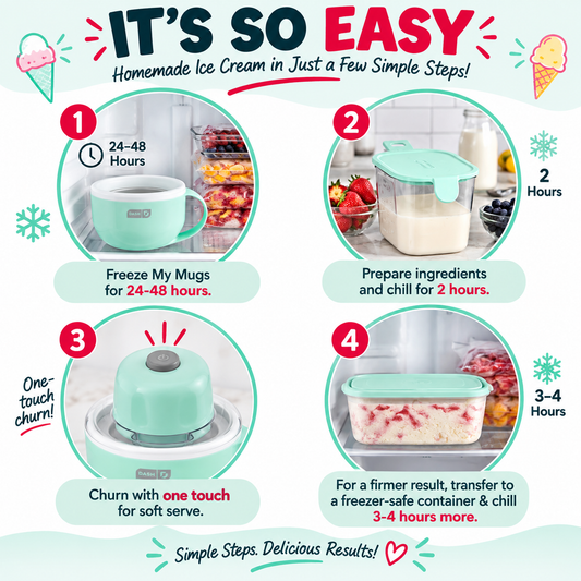 My Mug Ice Cream Maker Bundle