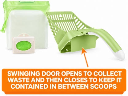 Cat Litter Scoop, 60 Refill Bags