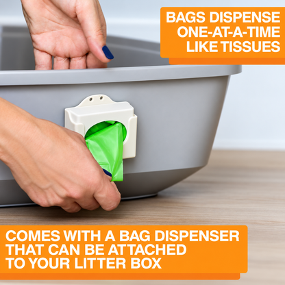 Cat Litter Scoop, 60 Refill Bags