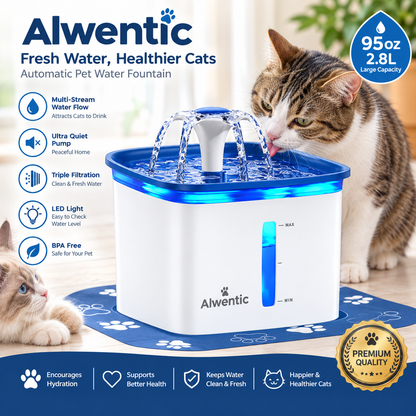 Cat Water Fountain