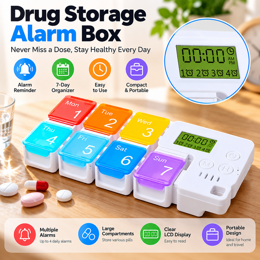 Drug Storage Alarm Box