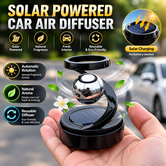 Solar Powered Car Air Diffuser