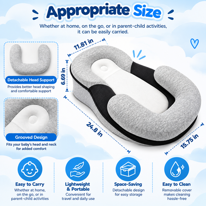 Baby Feeding Support Wedge Pillow
