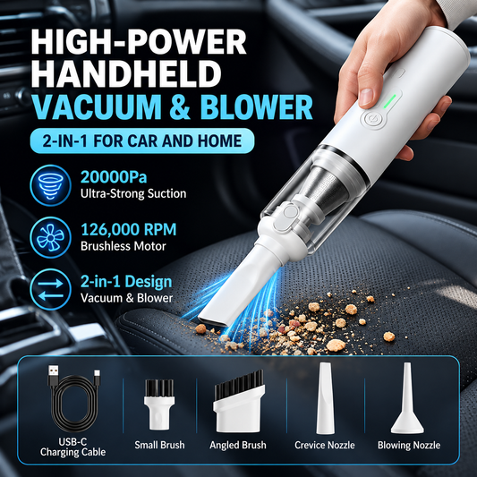 High Power Handheld Vacuum & Blower