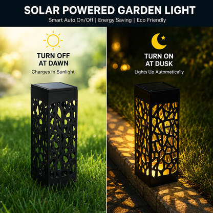 Solar Powered Waterproof Vintage Garden Light