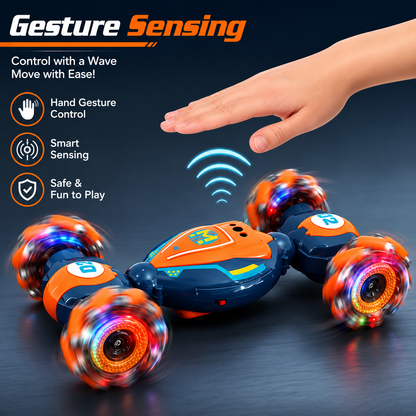 Gesture Sensing RC Stunt Car
