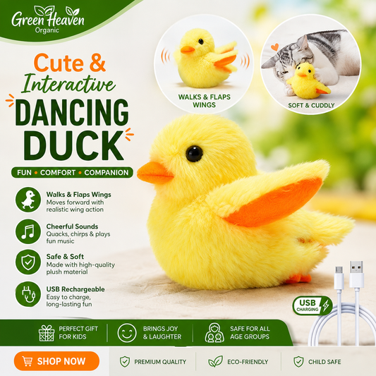 Interactive Electric Duck Toy for Cats