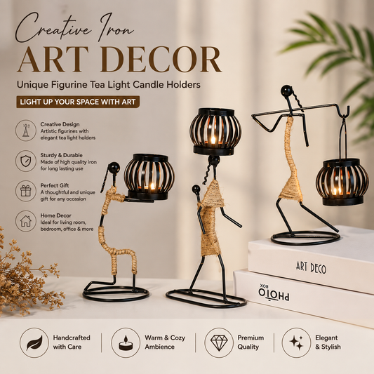 Nordic Metal Candlestick