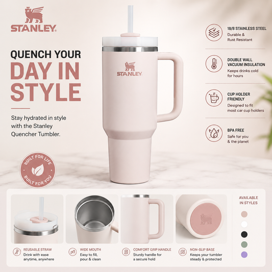 Insulated Stainless Steel Tumbler - Electroplating
