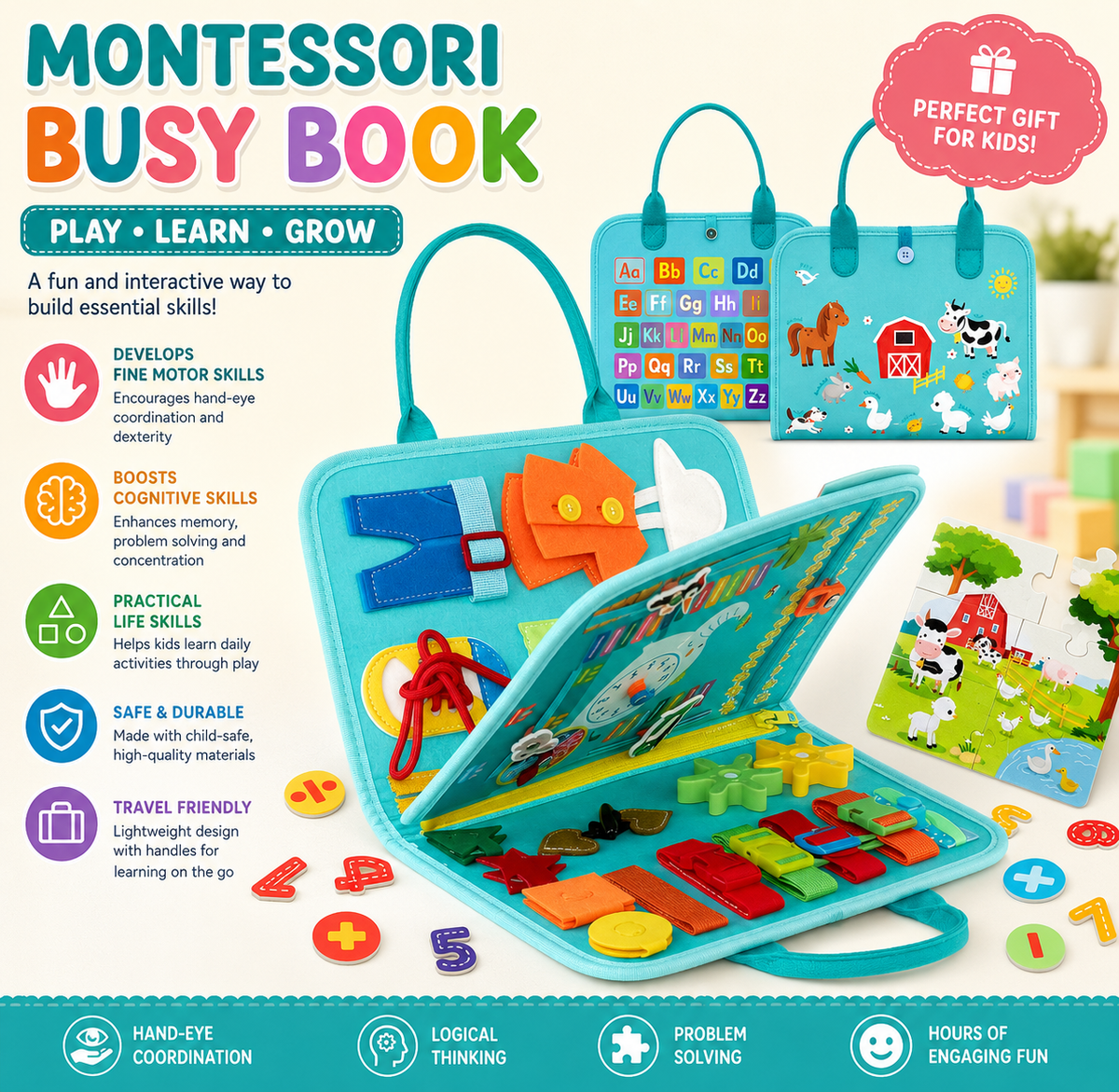 Montessori Busy Book