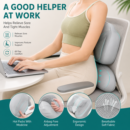 2-in-1 Neck Massager Pillow