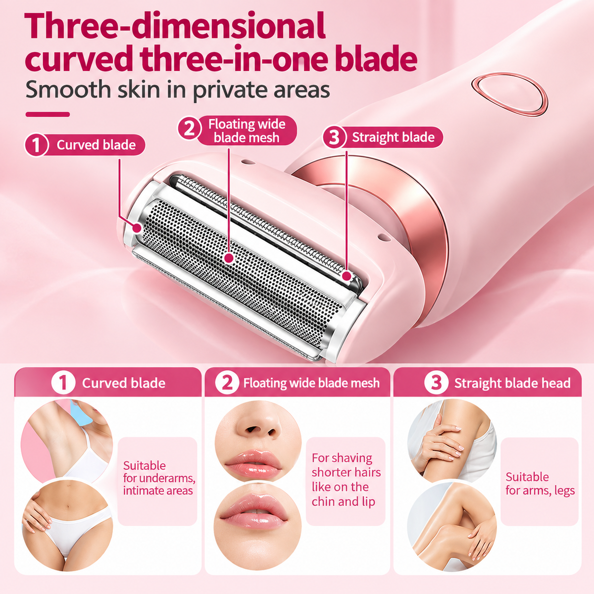 Multi-functional Shaver for Women