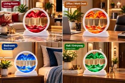 3D Moving Sand Art Decor