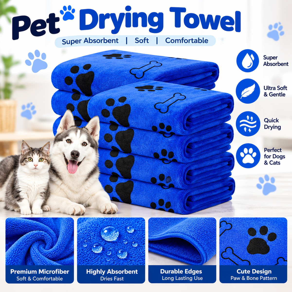 Dog Drying Towel