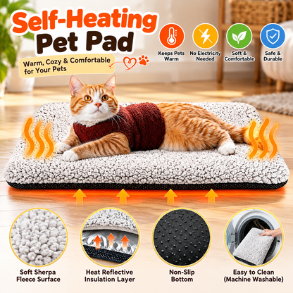 Self-Heating Pet Pad