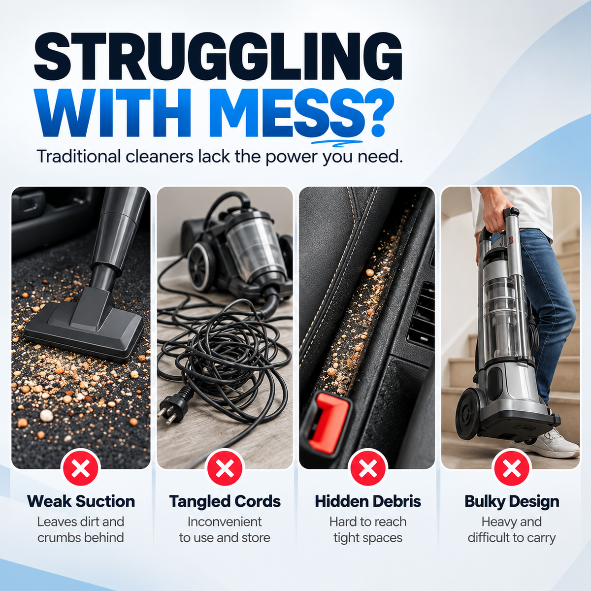 High Power Handheld Vacuum & Blower