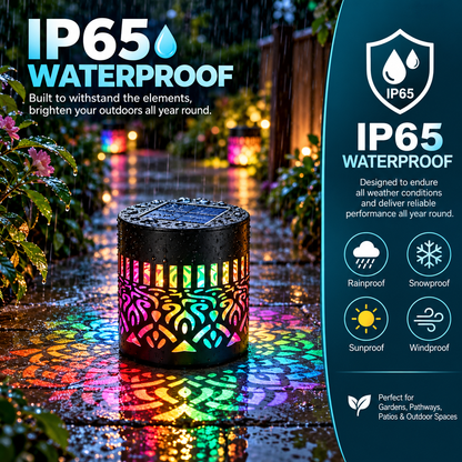 Solar Projection Garden Light