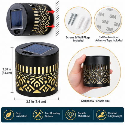 Solar Projection Garden Light