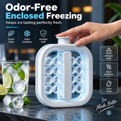 Portable Silicone Ice Ball Maker Kettle