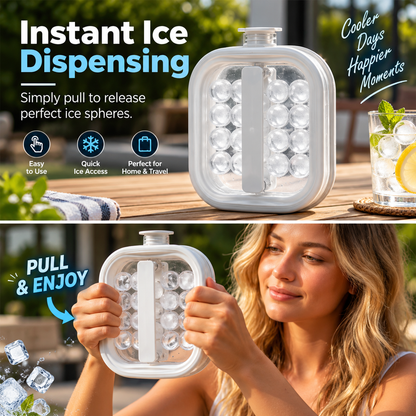 Portable Silicone Ice Ball Maker Kettle