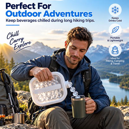 Portable Silicone Ice Ball Maker Kettle